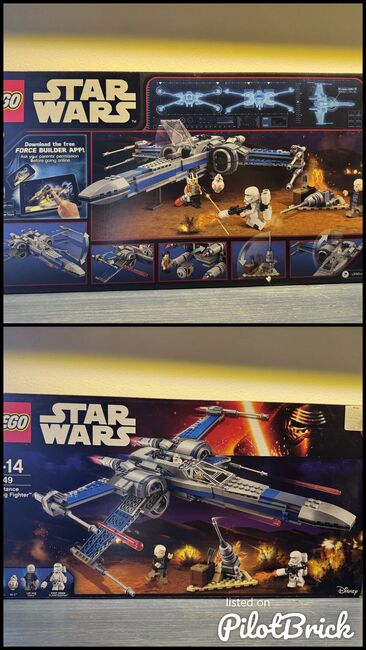 Set 75149 Resistance XWing Fighter, Lego 75149, Eugene, Star Wars, Pretoria, Image 3