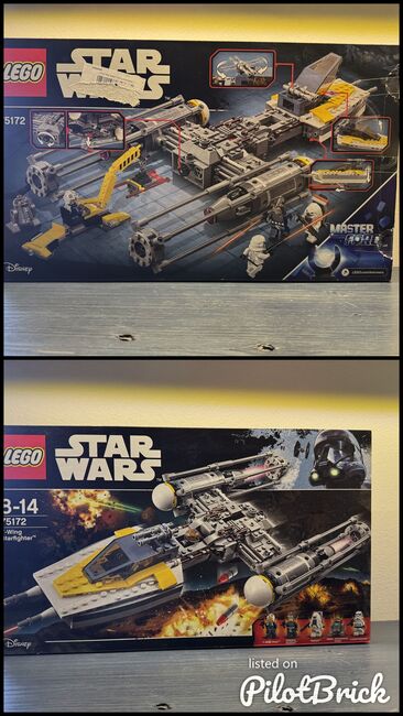 Set 75172 Y Wing Starfighter, Lego 75172, Eugene, Star Wars, Pretoria, Image 3