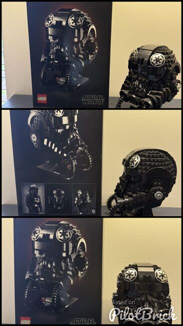 Set 75274 TIE Fighter Pilot helmet, Lego 75274, Eugene, Star Wars, Pretoria, Image 4