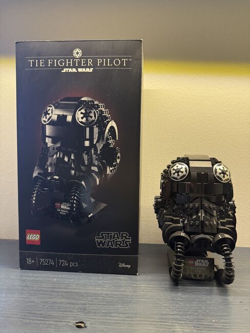 Set 75274 TIE Fighter Pilot helmet, Lego 75274, Eugene, Star Wars, Pretoria, Image 3
