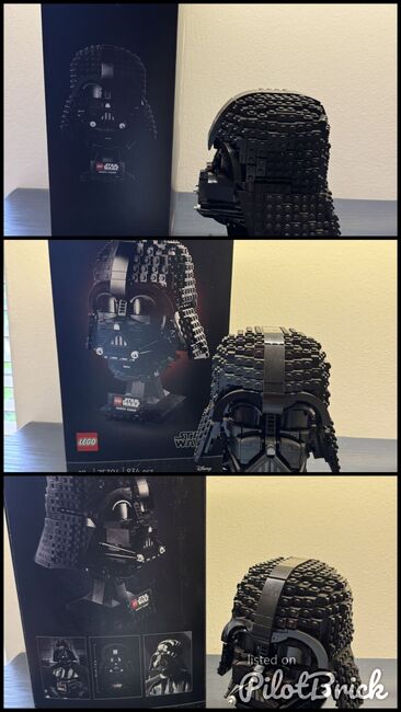 Set 75304 Darth Vader helmet, Lego 75304, Eugene, Star Wars, Pretoria, Abbildung 4