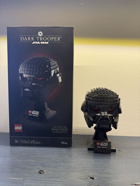 Set 75343 Dark Trooper helmet, Lego 75343, Eugene, Star Wars, Pretoria, Image 3