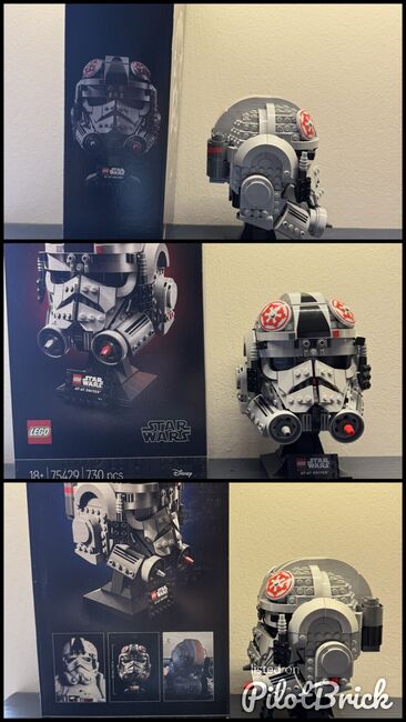 Set 75429 AT AT Driver helmet, Lego 75429, Eugene, Star Wars, Pretoria, Image 4