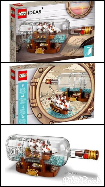 Ship In A Bottle, Lego, Dream Bricks, Ideas/CUUSOO, Worcester, Abbildung 4