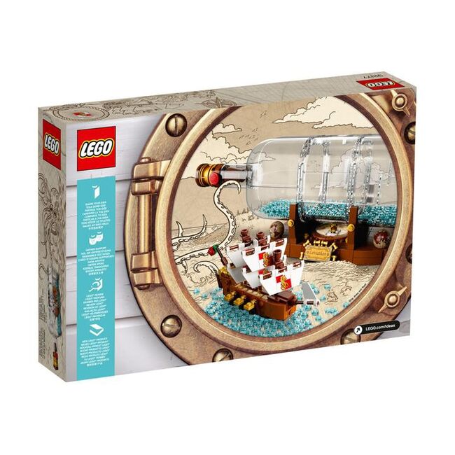 Ship In A Bottle, Lego, Dream Bricks, Ideas/CUUSOO, Worcester, Abbildung 2