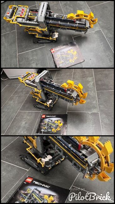 Schaufelbagger von Lego Technic, Lego 42055, Robin Gretener, Creator, Rüschlikon, Image 4