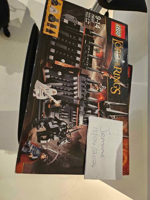 SIB - Rare collectors set -  79007-LOTR Lego Set- Battle at Black Gate, Lego 79007, JR Treasure Trove- Jemma, Lord of the Rings, Rua Vista