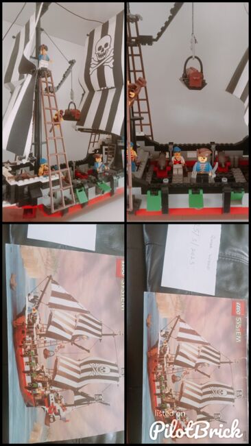 Skull eye schooner, Lego 6286, Roger M Wood, Pirates of the Caribbean, Norwich, Image 9