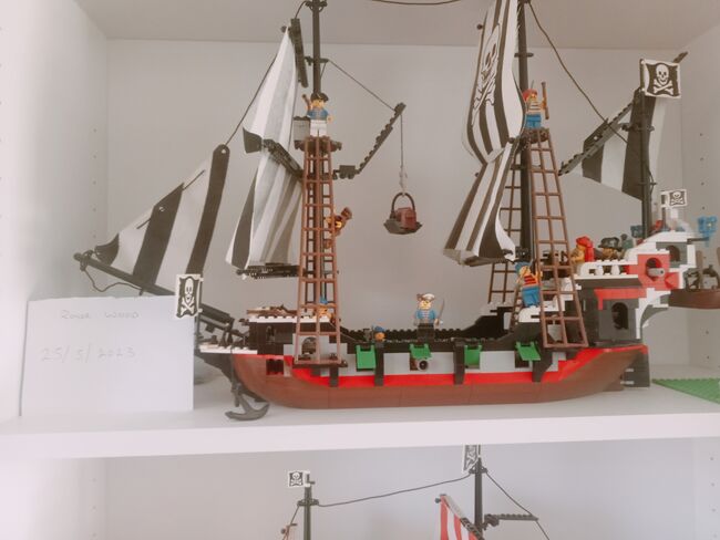 Skull eye schooner, Lego 6286, Roger M Wood, Pirates of the Caribbean, Norwich, Image 7
