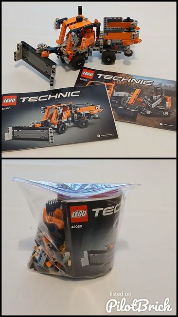 Snow-Plough, Lego 42060, Giles, Technic, Exeter, Abbildung 3