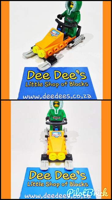 Snow Scooter, Lego 6577, Dee Dee's - Little Shop of Blocks (Dee Dee's - Little Shop of Blocks), Town, Johannesburg, Abbildung 3