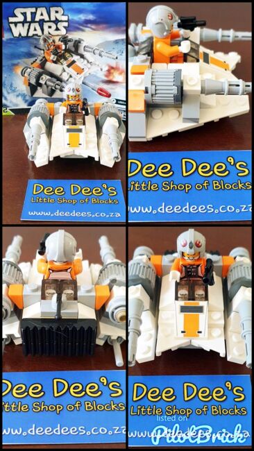 Snowspeeder, Lego 75074, Dee Dee's - Little Shop of Blocks (Dee Dee's - Little Shop of Blocks), Star Wars, Johannesburg, Abbildung 5