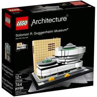 Solomon R Guggenheim, Lego 21035, Creations4you, Architecture, Worcester