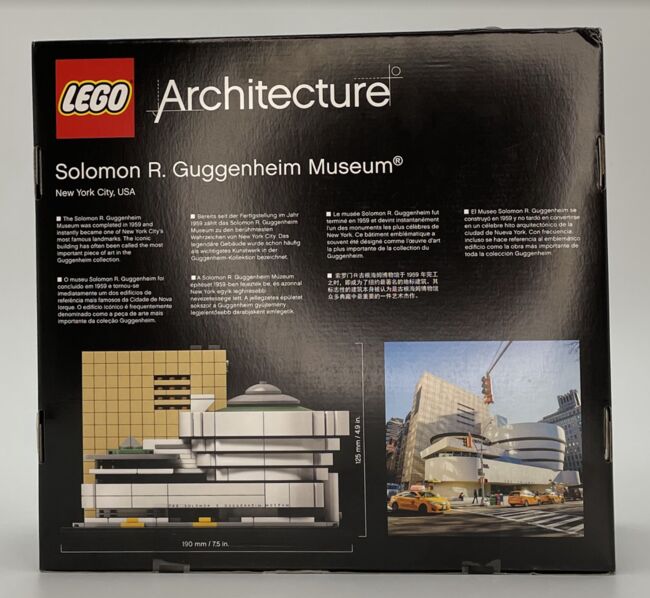 Solomon R. Guggenheim Museum, Lego 21035, RetiredSets.co.za (RetiredSets.co.za), Architecture, Johannesburg, Image 2