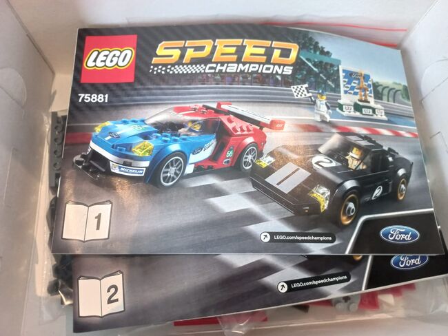 Speed Champions 2016 Ford GT & 1966 Ford GT40 (75881) - NEG, Lego 75881, Settie Olivier, Speed Champions, Pretoria, Image 2