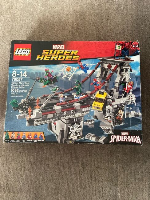 Spider Man: Web Warriors Ultimate Bridge Battle Lego, Lego 76057, Armaan, Super Heroes, Singapore