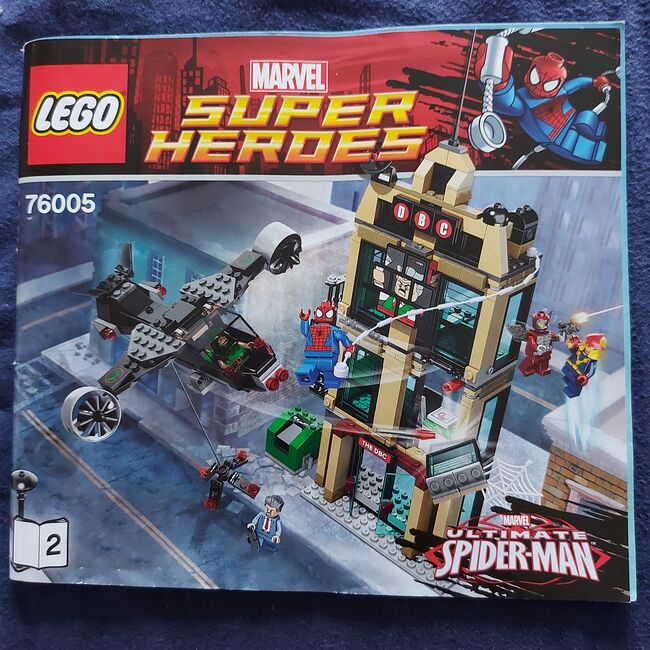 Spiderman daily bugle showdown, Lego 76005, Paula, Super Heroes, Bedfordshire