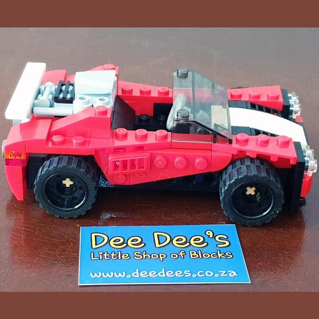 Sports Car, Lego 31100, Dee Dee's - Little Shop of Blocks (Dee Dee's - Little Shop of Blocks), Creator, Johannesburg, Image 6