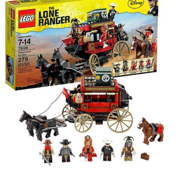 Stagecoach Escape, Lego 79108, Lee, Western, Monroeville, Image 2