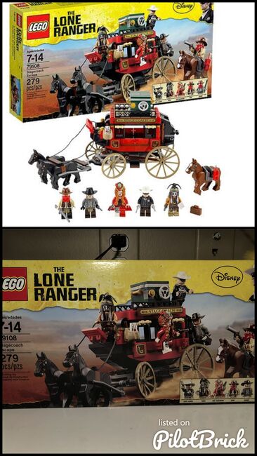Stagecoach Escape, Lego 79108, Lee, Western, Monroeville, Image 3