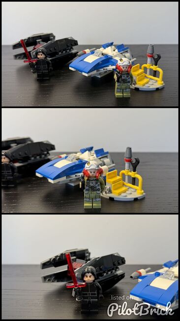 Star Wars A-Wing vs. TIE Silencer Microfighters, Lego 75196, Limitables (Limitables), Star Wars, Brisbane, Abbildung 4