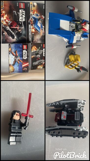 Star Wars A-wing vs TIE Silencer plus mini X-wing & TIE fighter, Lego 75196, Karen H, Star Wars, Maidstone, Image 14