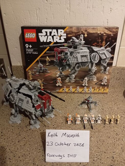 Star Wars AT TE Walker, Lego, Kesh, Star Wars, Sandton