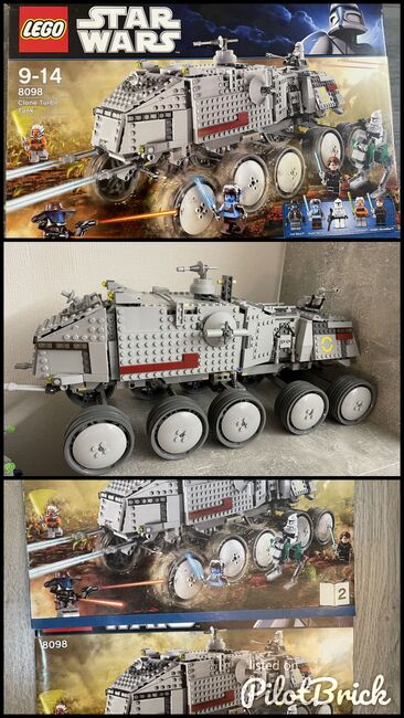 Star Wars Clone Turbo Tank, Lego 8098, Dana , Star Wars, Bottrop, Image 4