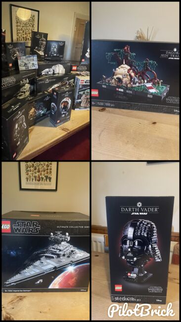 Star Wars collection, Lego 75252 75313 75192 75275 75308 75330 75320 75327 75304 75318 75255 75296 75329 75306, Stanley Crump, Star Wars, Peterborough, Abbildung 17