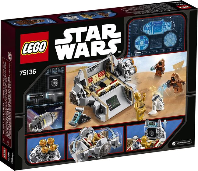 Star Wars Droid™ Escape Pod 75136, Lego 75136, PBlokker, Star Wars, Heidelberg, Image 7
