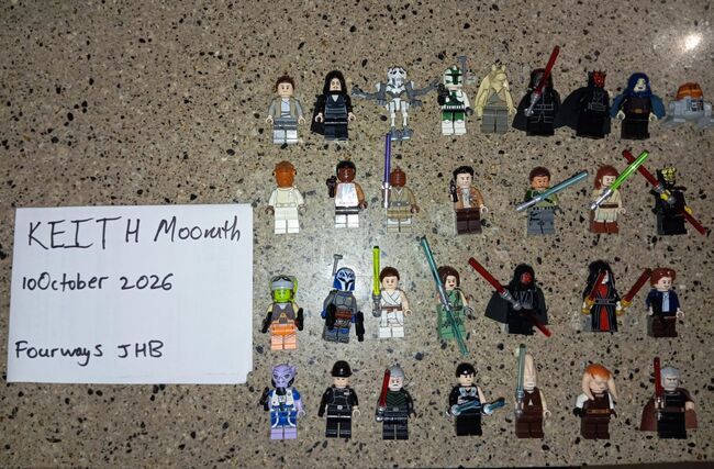 Star wars figures, Lego, Kesh, Star Wars, Sandton