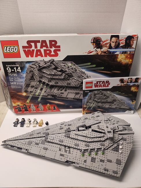 Star Wars First Order Star Destroyer, Lego 75190, Curtis, Star Wars, North Bay