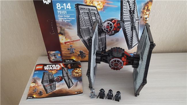 Star Wars First Order Special Forces TIE Fighter, Lego 75101, Miquel Lanssen (Brickslan), Star Wars, Nieuwpoort, Abbildung 2