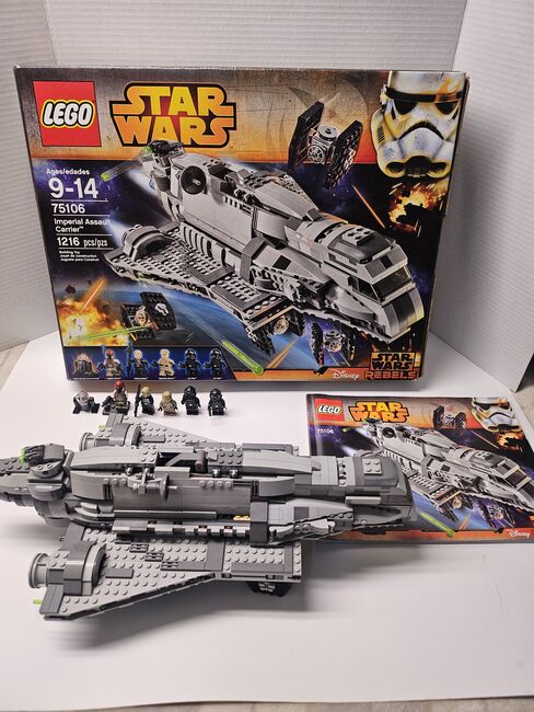Star Wars Imperial Assult Carrier, Lego 75106, Curtis, Star Wars, North Bay
