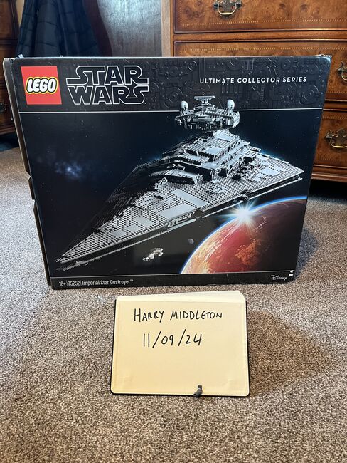 Star Wars Imperial Star Destroyer UCS, Lego 75252, Harry Middleton, Star Wars, Sheffield