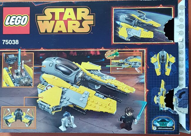 Star Wars Jedi interceptor, Lego 75038, Eveline, Star Wars, Zwingen, Abbildung 2