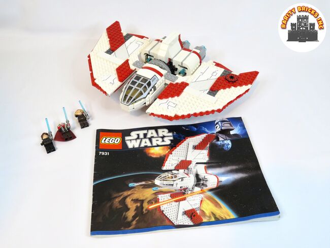Star Wars Jedi T-6 Shuttle, Lego 7931, Rarity Bricks Inc, Star Wars, Cape Town, Image 2