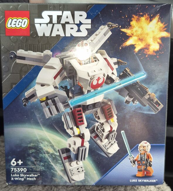 Star Wars Luke Skywalker X-Wing Mech, Lego 75390, oldcitybricks.com.au, Star Wars, Dubbo
