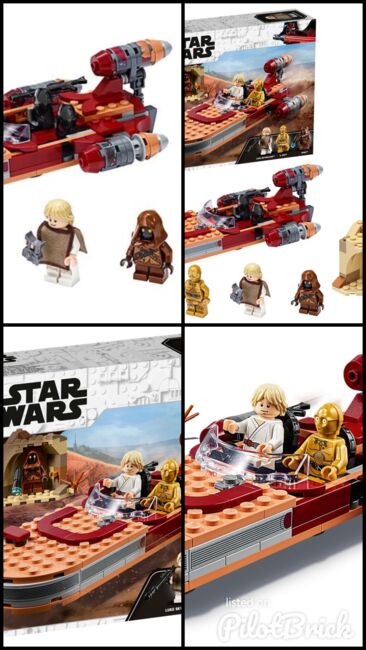 Star Wars Luke Skywalker's Landspeeder, Lego, Dream Bricks, Star Wars, Worcester, Image 9