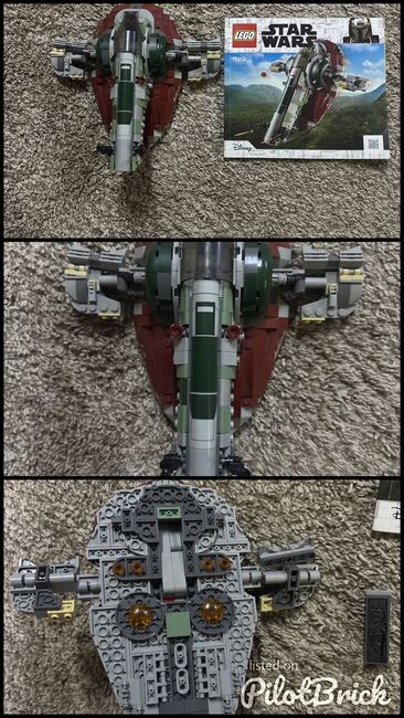 Star Wars mandalorian boba fetts star ship slave 1, Lego 75312, Bryce, Star Wars, Brandon, Image 4