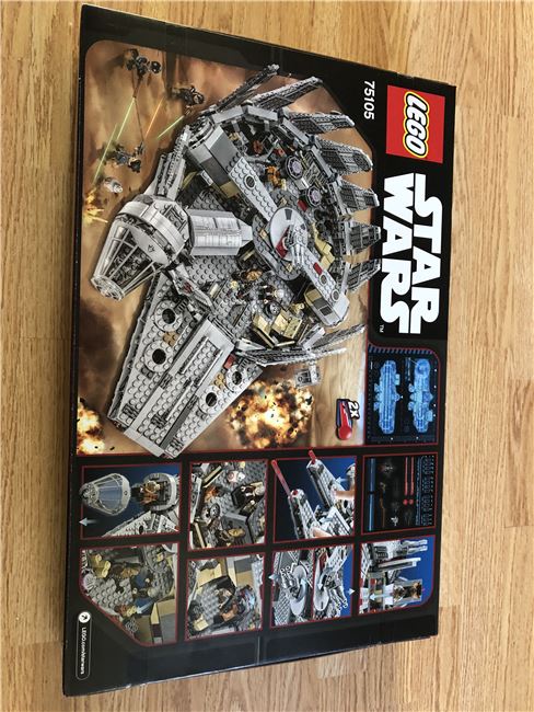 Star Wars Millennium falcon The force awakens NIB, Lego 75105, Fernando, Star Wars, Ottawa, Image 2