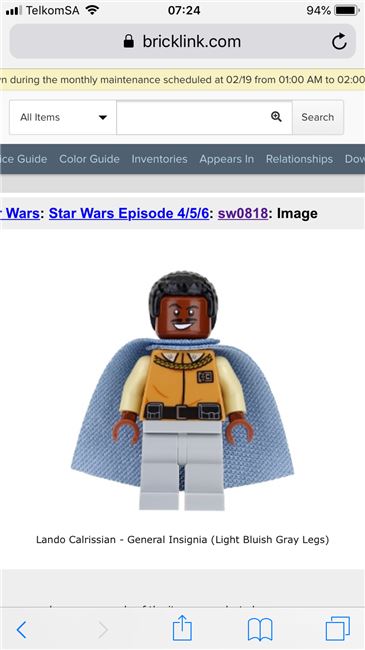 Star Wars minifigs, Lego 75175, Phillip, Star Wars, Cape Town, Image 2