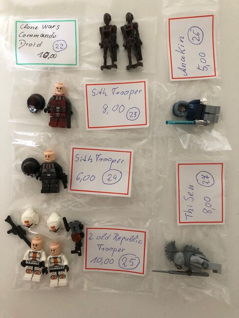 Star Wars - Minifiguren, Lego, Doro K., Star Wars, Sindelfingen