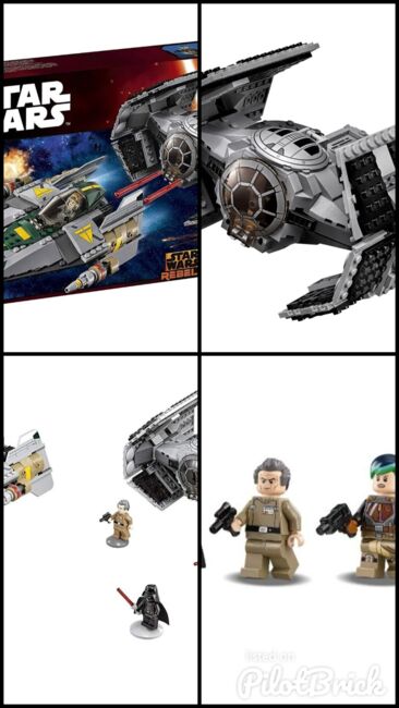 Star Wars Rebels Vader's TIE Advanced vs A-Wing Fighter, Lego 75150, Ilse, Star Wars, Johannesburg, Abbildung 5