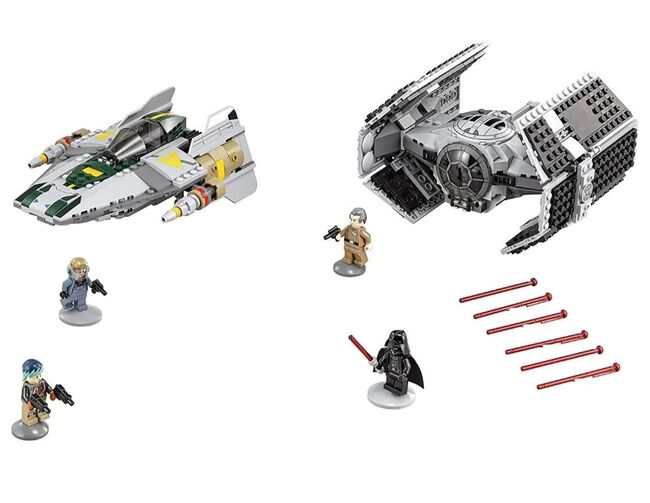 Star Wars Rebels Vader's TIE Advanced vs A-Wing Fighter, Lego 75150, Ilse, Star Wars, Johannesburg, Image 4