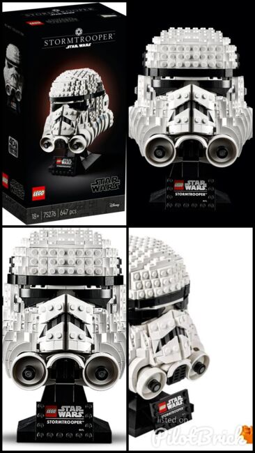 Star Wars Stormtrooper Helmet, Lego, Creations4you, Star Wars, Worcester, Image 5