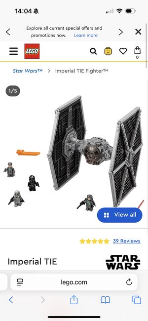 Star Wars TIE fighter Imperial, Lego 75300, Sarah Shaw, Star Wars, Coventry