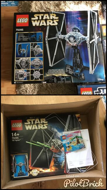 Star Wars UCS Tie Fighter BNIB, Lego 75095, Jolyon Constable , Star Wars, Wadebridge , Abbildung 3