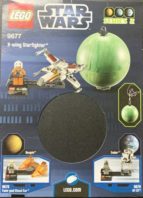 Star Wars X-Wing Starfighter & Yavin 4 Series 2 Planet Set, Lego 9677, Heather, Star Wars, Cape Town, Image 2