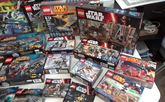 Starwars complete sets, Lego, Casey, Star Wars, Centurion 